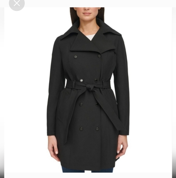 Calvin Klein ladies trench coat, new - Picture 2 of 7
